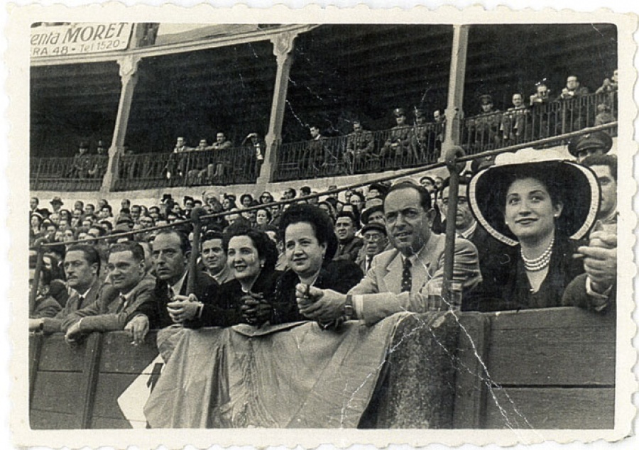 1951 - En la plaza de toros de Corua